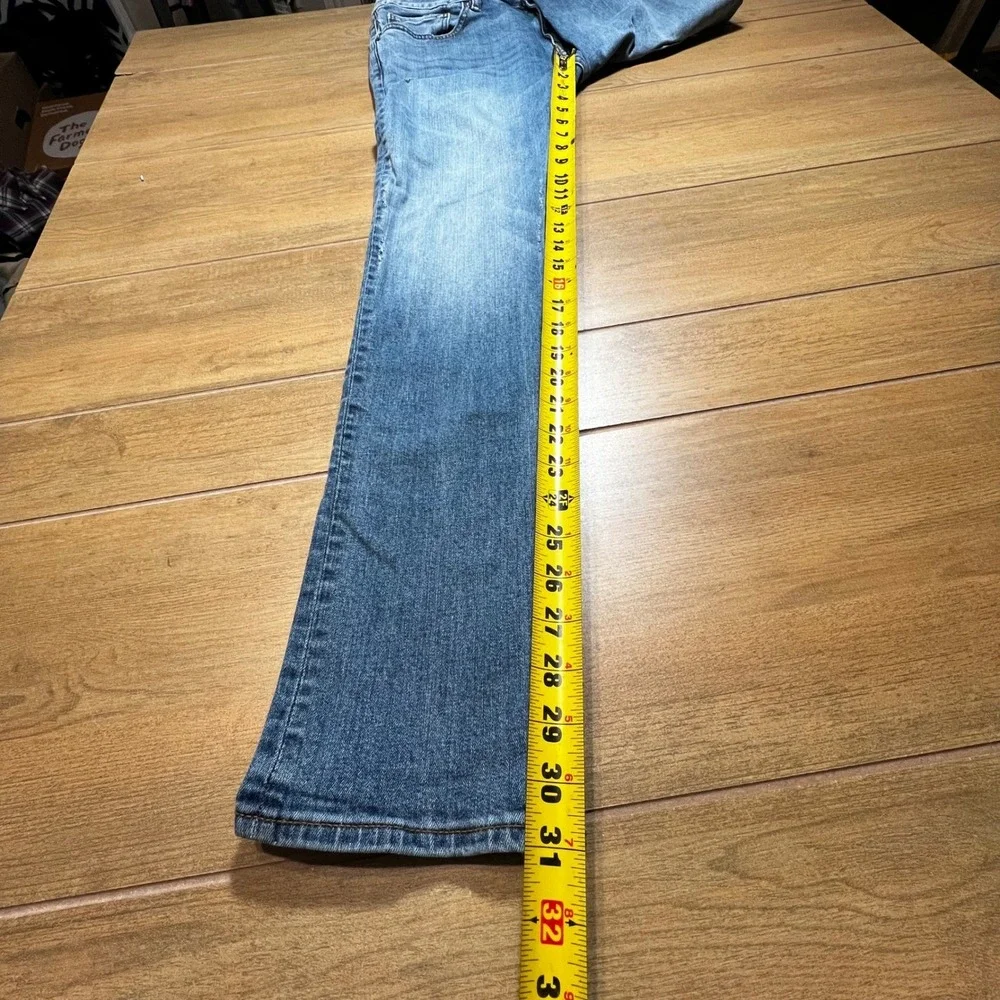 Vigoss Keith 320 Skinny Jeans Medium‎ Wash Distressed Mens Size 32x32
